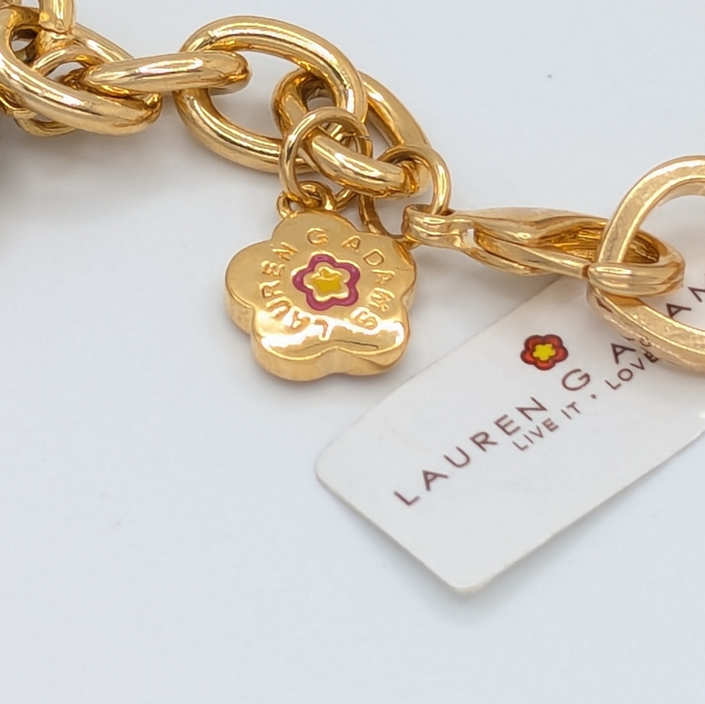 Lauren G Adams Eau Charm Bracelet NEW - Picture 4 of 8